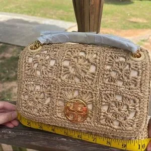 TORY BURCH 143696 289 WILLA CROCHET SMALL SHOULDER BAG(新品) TORY BURCH 143696 289 WILLA CROCHET SMALL SHOULDER BAG(新品